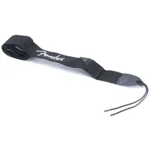 Fender Gitarrengurt Poly Strap Black with White Logo