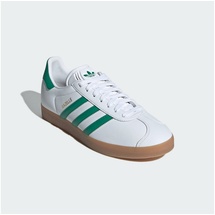 Adidas Gazelle Cloud White / Bold Green / Gold Metallic 38