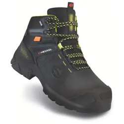 uvex MACCROSSROAD 3.0 Heckel META HIGH Sicherheitsschuh S3 Schnürstiefel,schwarz/gelb schwarz/gelb 43 - 6735243 - schwarz/gelb