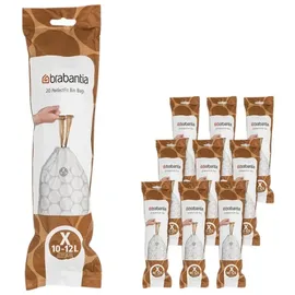 Brabantia Müllsäcke Größe X 10-12 l PerfectFit 200 St.