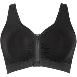 Anita (Since 1886) Damen BH Lynn Care-BH, Vorderverschluss, Mikrofaser Schwarz L