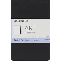 Moleskine Skizzenblock 1 9 x 14 cm schwarz