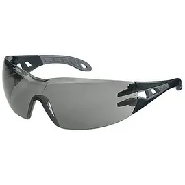 Uvex 9192285 Schutzbrille/Sicherheitsbrille grau Schwarz