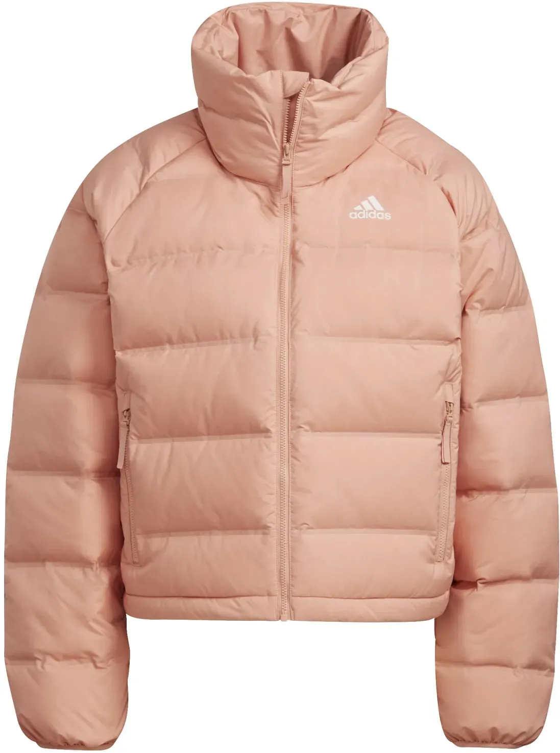 adidas Winter-Daunenjacke Helionic Relaxed Fit Down (wasserabweisend) pink/orange Damen