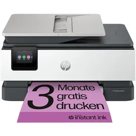 HP Officejet Pro 8132e All-in-One weiß/schwarz, Instant Ink, Tinte, mehrfarbig (40Q45B)