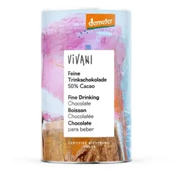 Vivani Feine Trinkschokolade 50% Cacao demeter