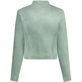 Betty & Co Jackenblazer BETTY & CO "Damen mit Stehkragen", Damen, Gr. 44, mintgrün, Obermaterial: 95% Polyester, 5% Elasthan. Futter: 100% Polyester, tailliert kurz, Blazer, Material