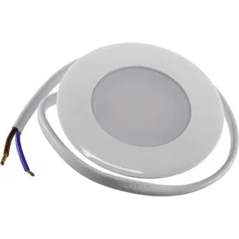 ChiliTec 22178 LED-Einbauleuchte "EBL-HV65w", weiß 230V, 2W, 2900K, 230lm, warmweiß