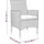 vidaXL 3-tlg. Bistro-Set Poly-Rattan und Hartglas Schwarz