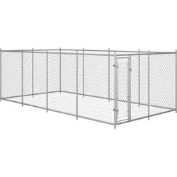 Outdoor-Hundezwinger 8x4x2 m