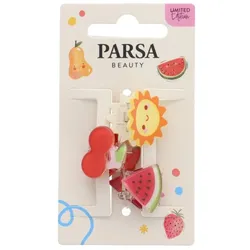 PARSA Beauty Haarklammer Früchte 3 Stück