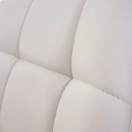 Mendler Drehstuhl HWC-A60 Kunstleder creme