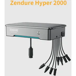 Zendure SolarFlow Hyper 2000 Wechselrichter 1800W mit Stromspeicher AB2000 1920Wh LiFePO4 Akku
