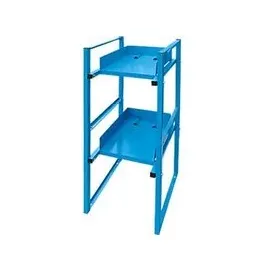 ADB Fassregal Metall H 1200 x B 470 x T 650 mm Lichtblau