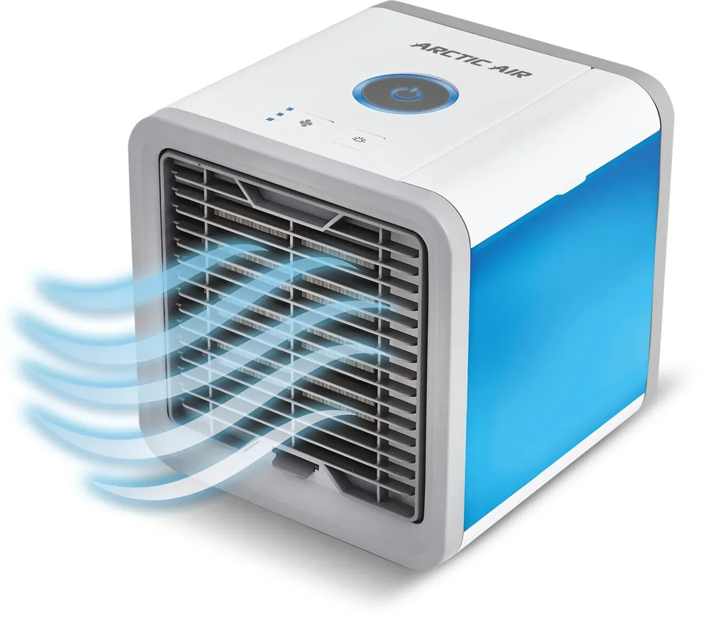 MediaShop Ventilatorkombigerät Arctic Air, Luftkühler, kühlt, befeuchtet und erfrischt die Luft in Ihrer Umgebung blau|weiß