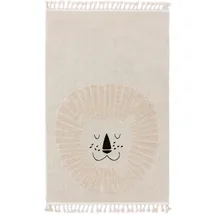 Lytte Momo Kinderteppich 120 x 180 cm Beige/Weiß