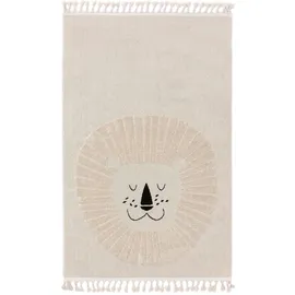 Lytte Momo Kinderteppich 120 x 180 cm Beige/Weiß