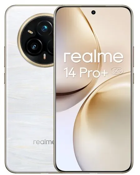 OTTO Office Smartphone »realme 14 Pro+« Pearl White 512 GB, 7.734x16.351x0.799 cm