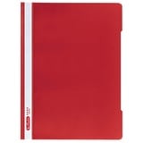 Herlitz Schnellhefter Quality Kunststoff rot DIN A4