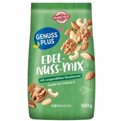 GENUSS PLUS Nussmischung »Edel-Nuss-Mix« Maxi-Pack braun