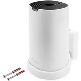 mobilefox Wandhalterung passend für TP-Link AC1900 Deco S7 WLAN Router 1 Stück mit Kabelmanagement