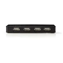 Nedis USB-Hub 7-Port port(s) USB 2.0 Netzstromversorgung / - Stromversorgung über USB