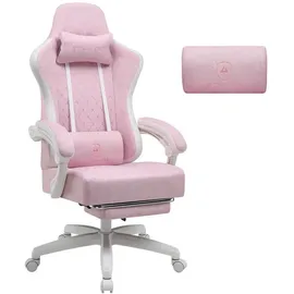 GTPLAYER Gaming Stuhl Stoff Schwarz