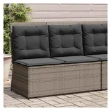 vidaXL Gartenbank 113 x 57 x 67 cm Grau