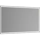 Keuco Royal Lumos 1400x650x60mm, 77 W, Licht einst, schw.-