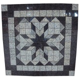 Trendline Mosaikfliese Granit Stern 61 x 61 cm grau-anthrazit