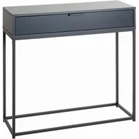 Haku-Möbel Konsole (BHT 80x77x28 cm) - grau - BHT 80x77x28 cm