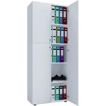 VCM my office Aktenschrank XXL 914113 weiß 4 Fachböden 70,0 x 39,0 x cm