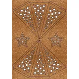 Ursus Modena-Stern Stars Bastelset 220 g A4 kupfer