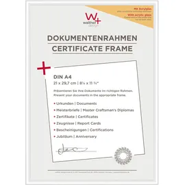 walther design Bilderrahmen Einzelbilderrahmen weiß