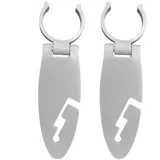 SUP-Board Schnellverschluss-Clip,2er Set Verstellbare Klemmhalterung Für Stand Up Paddle Boards - Einfache Montage Befestigungsclips, Wassersportzubehör Für Damen, Herren, Jugendliche & Sportler