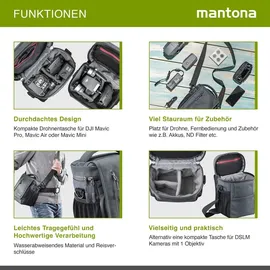 walimex pro Mantona DJI Mavic Pro Drohnentasche