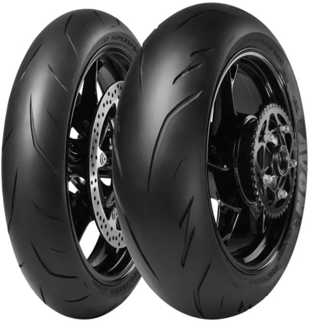AVON 3D SUPERSPORT 120/70ZR17 TL, Neumáticos de moto delantero