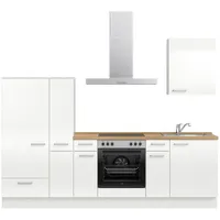 Nobilia Küchenzeile Flash I 270 cm weiß