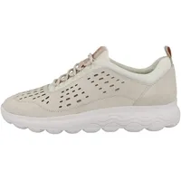 GEOX D SPHERICA Sneaker, Off White, 40 EU
