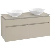 Villeroy & Boch Waschtischunterschrank 4 Auszüge 120 x 55 cm Beige
