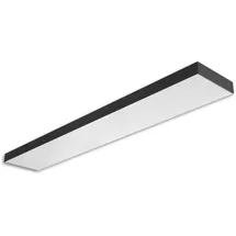 ISOLED 1-flg. 120x20 cm schwarz Aluminium