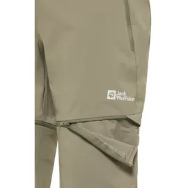 Jack Wolfskin Hikeout Zip Off Hosen - Stone - 38