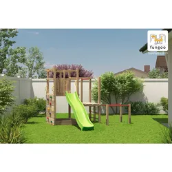 FUNGOO Spielturm Klettergerüst Climbing Star2