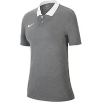 Nike Park20, Polo Hemd, Holzkohle Heathr/Htr/Weiß/Weiß, S,
