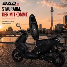 Burnout BAD s 50 ccm 3,0 PS 25 km/h Mattschwarz