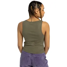 Element Tanktop "Yarnhill", Damen, Gr. L, grün (kalamata), Obermaterial: 95% Baumwolle, 5% Elasthan., Tops Tanktop