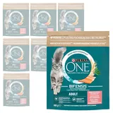 Purina One Bifensis Adult 8x800g Trockenfutter für Katzen mit Lachs