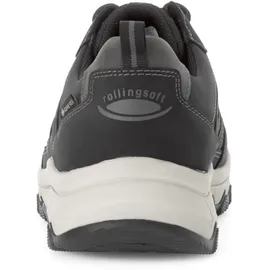 Gabor rollingsoft by Gabor Herren, Sneaker Low, Männer Halbschuhe,schnürschuhe,schnürer,straßenschuhe,Strassenschuhe,Sportschuhe,Black,44 EU / 9.5 UK - 44 EU