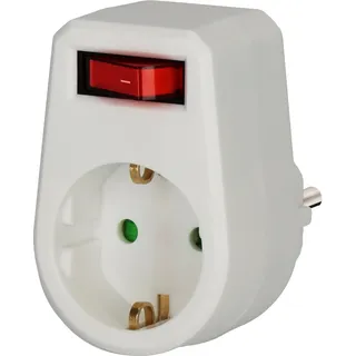 Brennenstuhl Steckdosenadapter mit Schalter