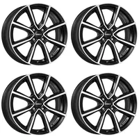Dezent TN 6,5 x 16 4 x 108 ET38 Schwarz/Poliert